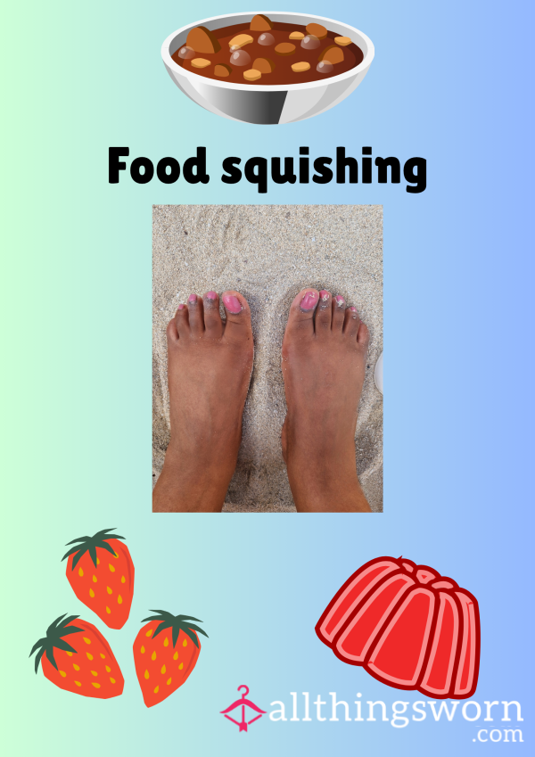 Food Squishing, Crushing Or Stomping 😈