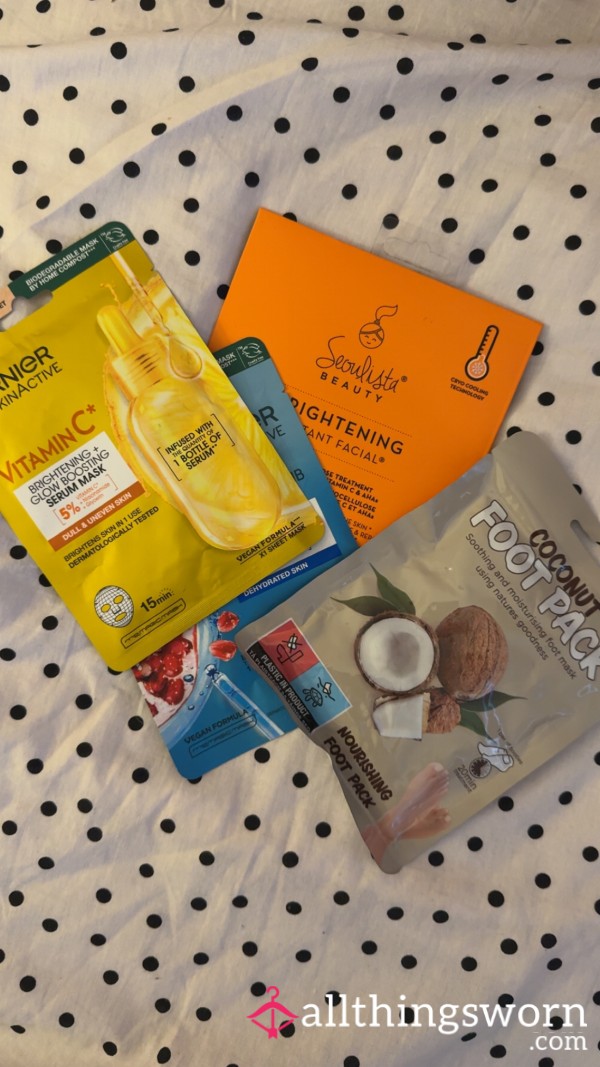 Foot And Face Mask Combo