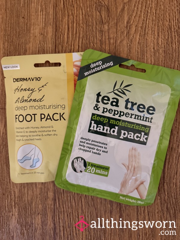 Foot And Hand Mask Together