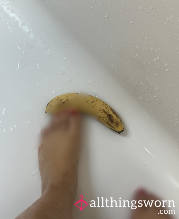 Foot Banana Squashing