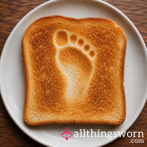 Foot Bread 🦶🍞 Nicely Toasted