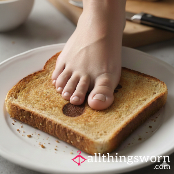 Foot Bread/toast 🍞 🦶