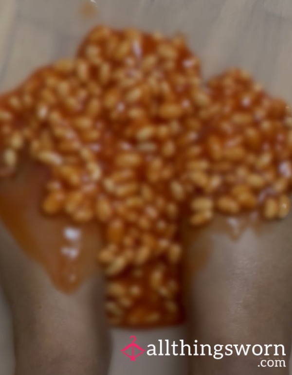 Food Crushing - Baked Beans