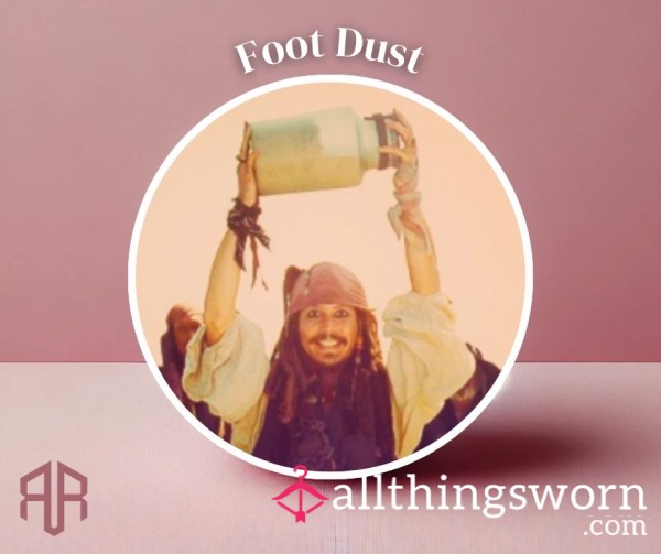 Foot Dust Collection – Raw Toe Grit, Sock Lint & Natural Scent