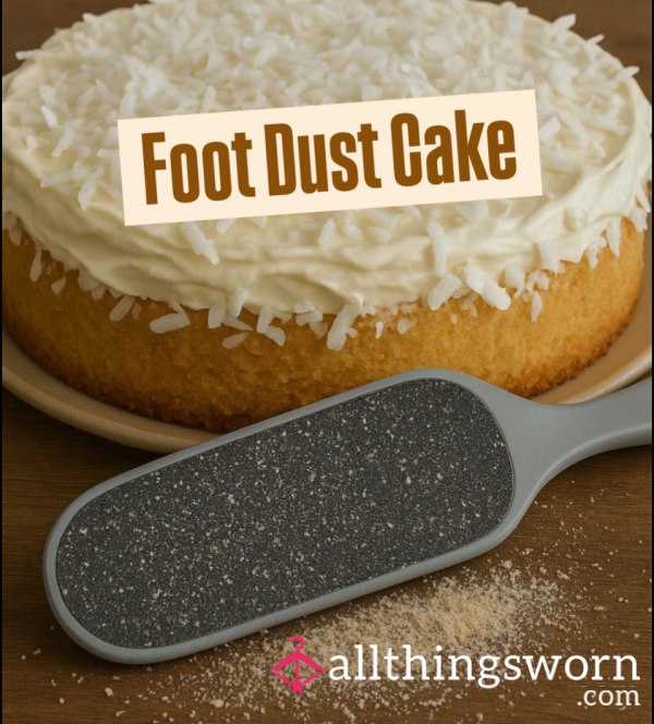 Foot Dust Cake 🍰
