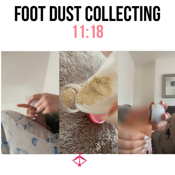 Foot Dust Collecting🦶🏻