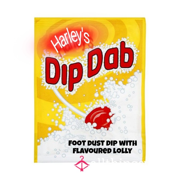 Foot Dust & Lolly - Dip Dab - A Fun Treat Turned Kinky