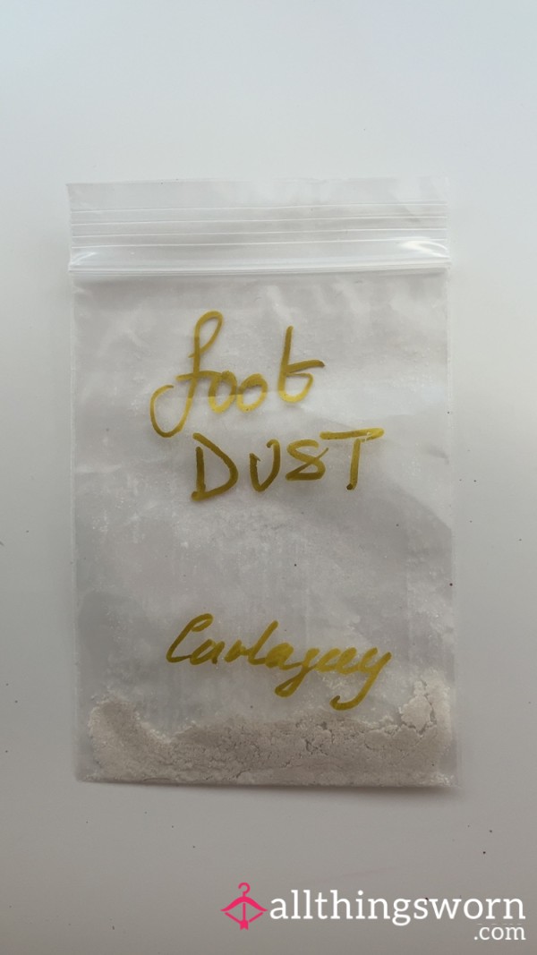 Foot Dust My First Sample X Fetish Link
