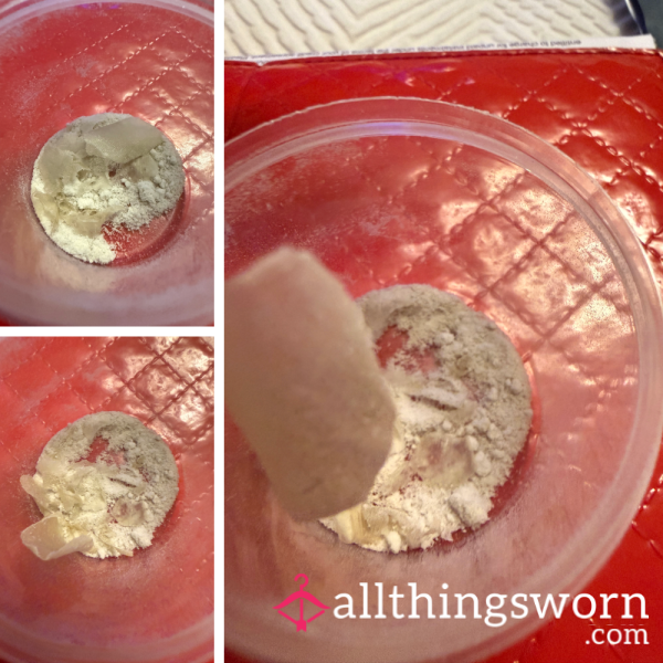 Foot Dust With Large Skin Scrapings
