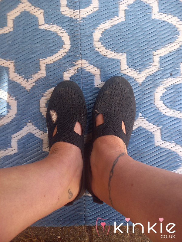 Foot Fetish My Dirty Plimsole Shoes Worn With Sweaty Feet 🥰🥰