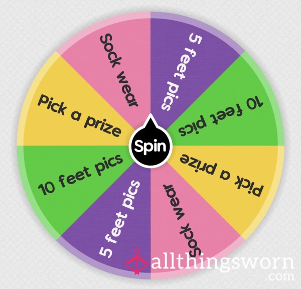 ❤️‍🔥🦶 Foot Fetish Wheel 🦶❤️‍🔥