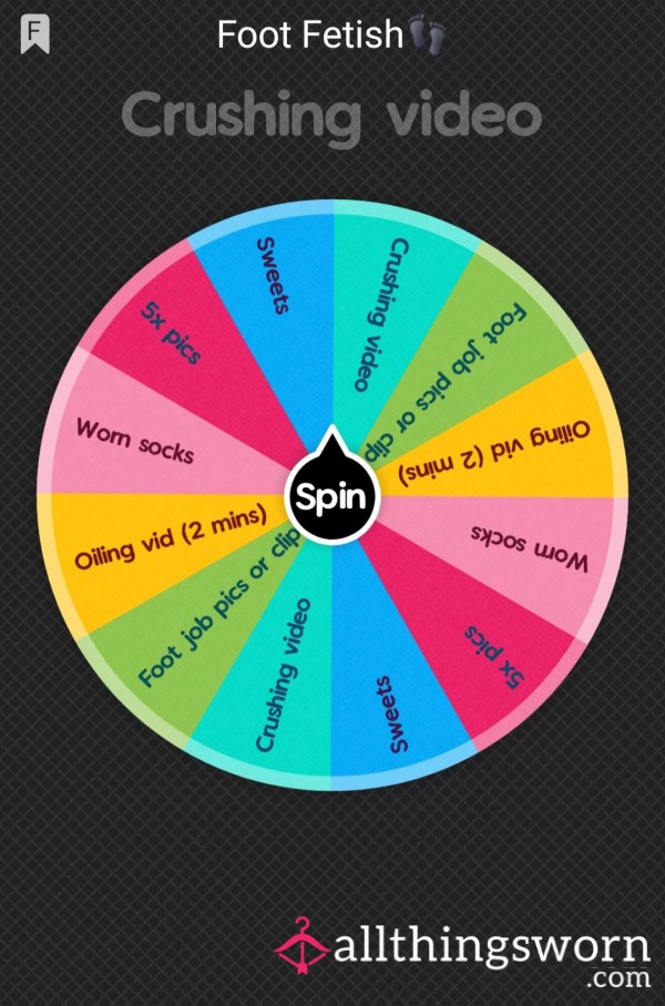 Foot Fetish Wheel👣