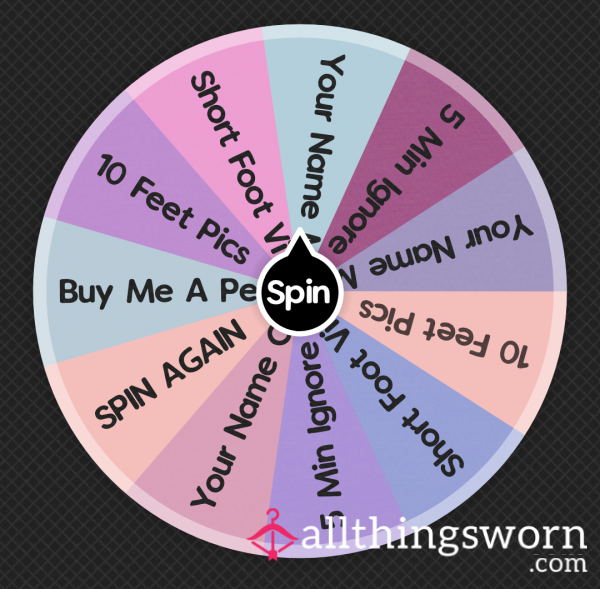 Foot Fiend Wheel- For All The Footlovers