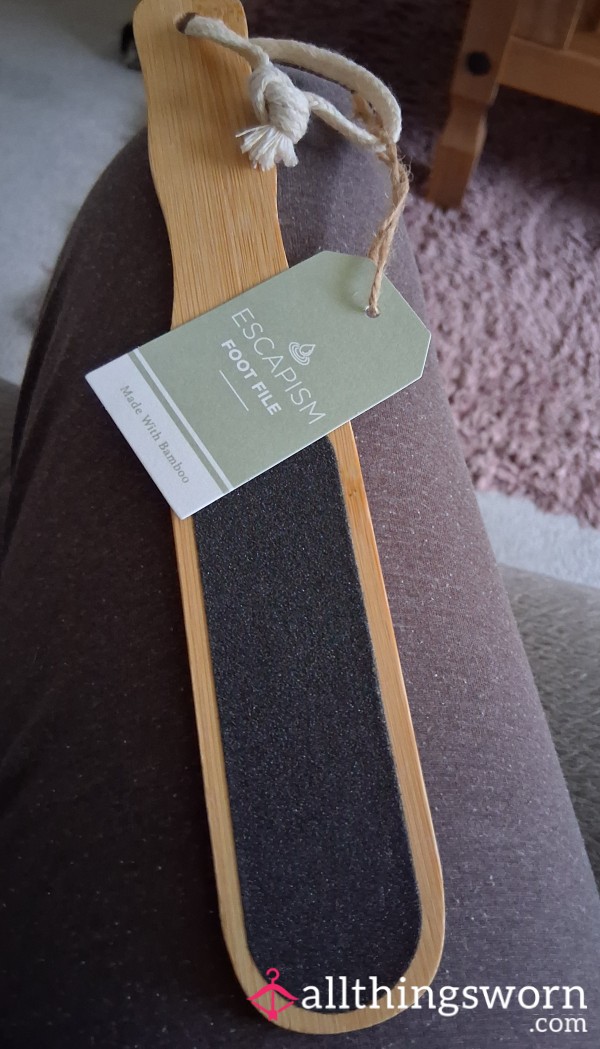 Foot File New Ready To Be Used.