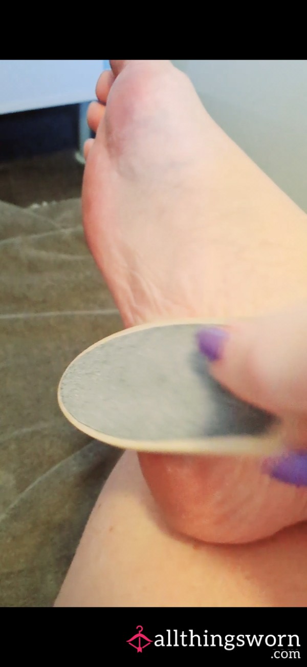 Foot File On My Soles