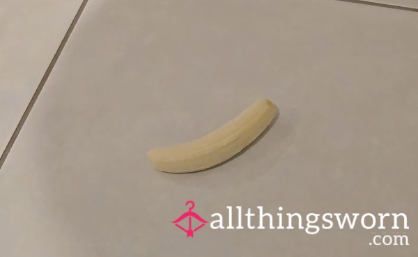 Foot Food Crushing - Slow Mo🍌👣