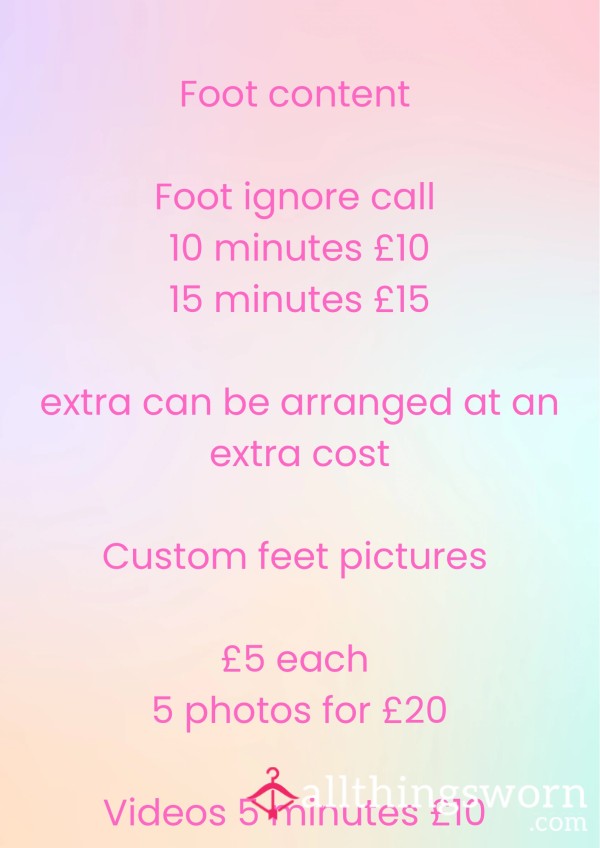 Foot Ignore