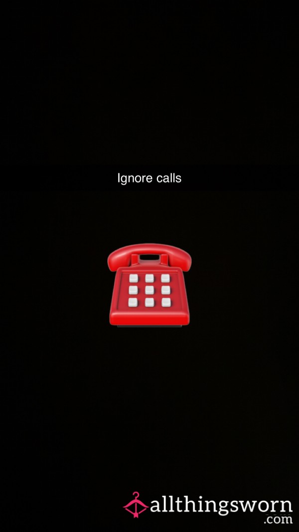 Foot Ignore Calls