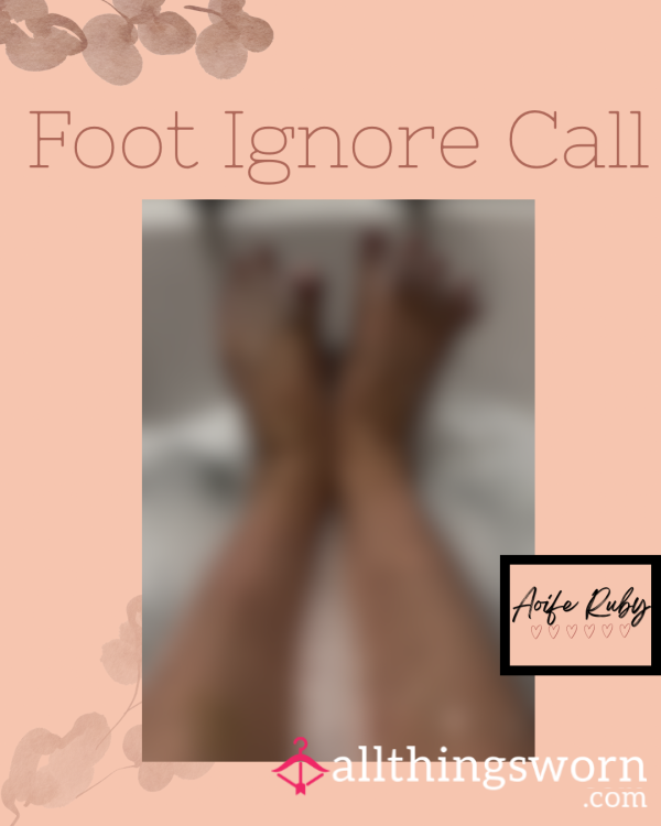 Foot Ignore - On Demand
