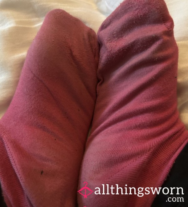Foot Ignore Video In My Dirty 72 Hour Wear Pink Socks