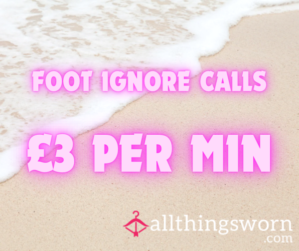 Foot Ignore Videos