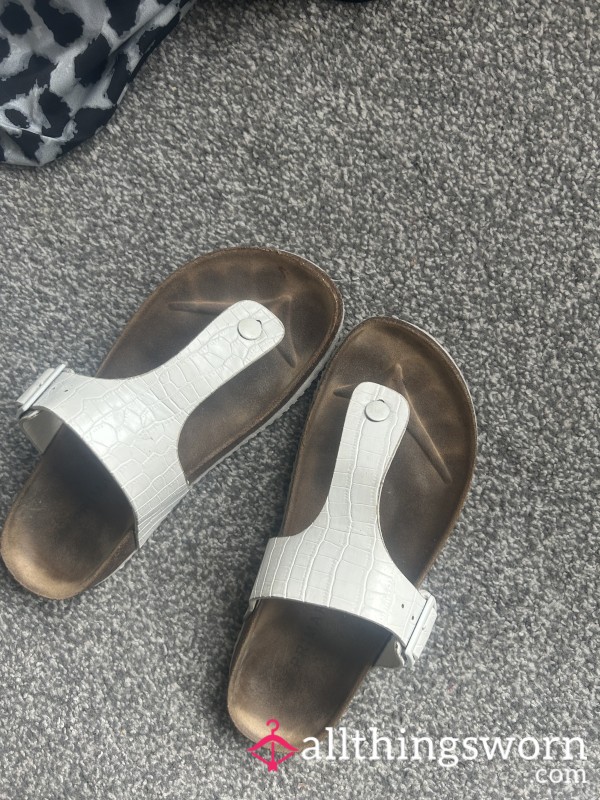 Foot Imprint Sandals