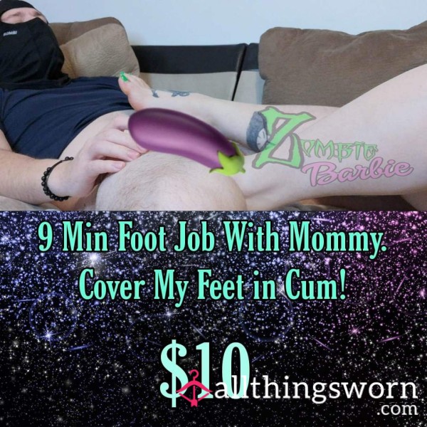 Foot Job With Mommy