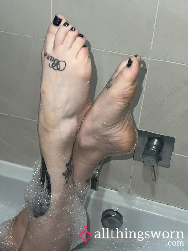 Foot Job With My Favourite Didlo💦🥵