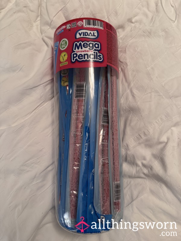 Foot Long Mega Pencil Sweets X1