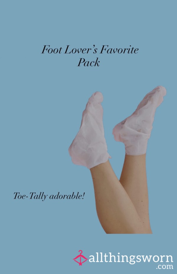 Foot Lovers Favourite Pack🦶🏼