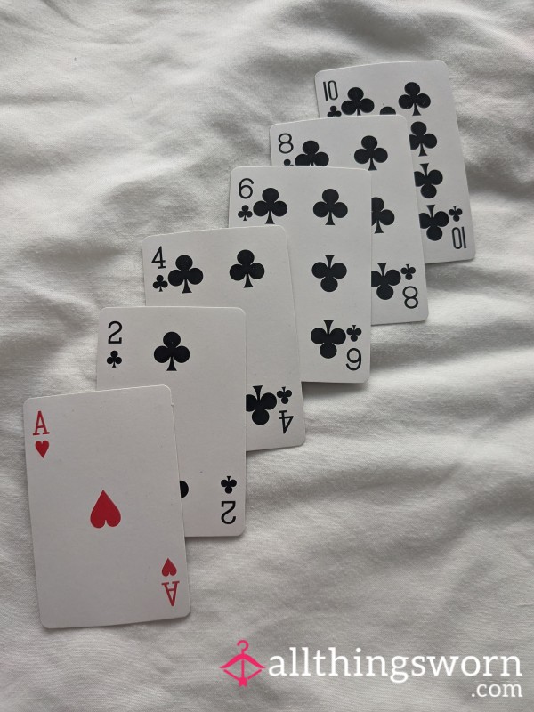 Foot Lovers Lucky Cards