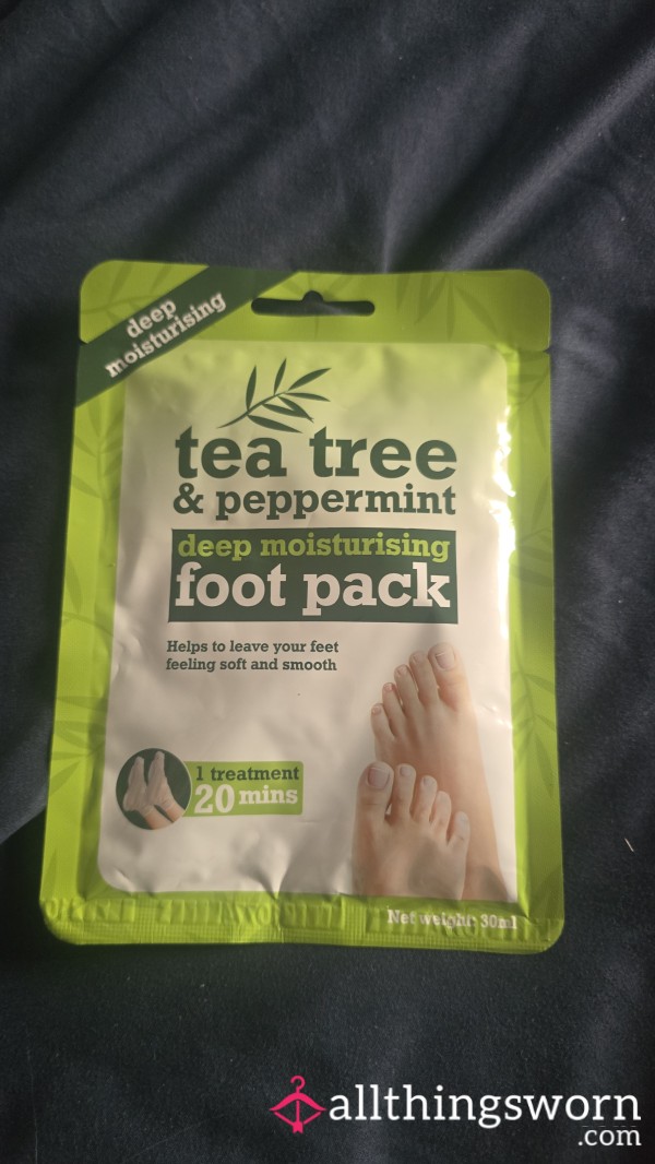 Worn 15 Minute Foot Mask,