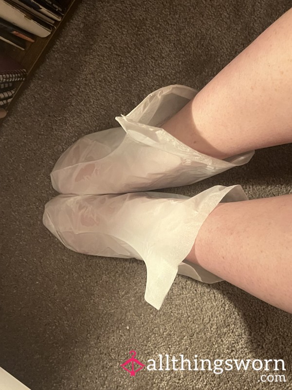 ✨🧸☀️💖🎀 Foot Mask Before And After ✨🧸☀️💖🎀