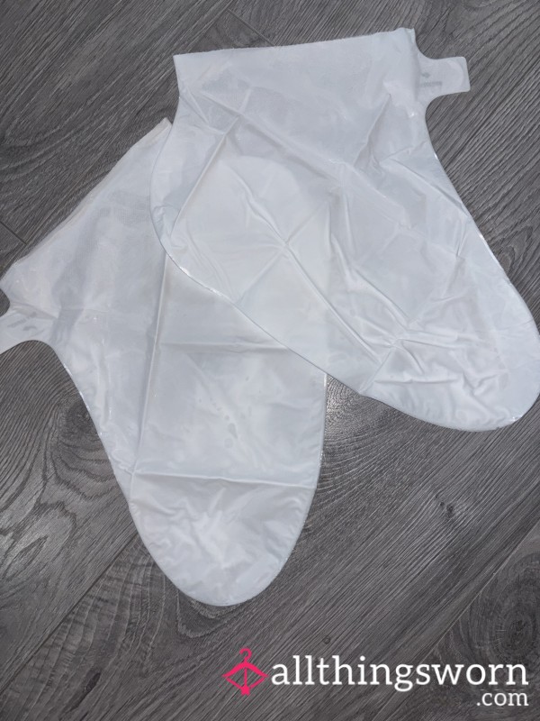 Foot Mask Boots 🦶 Worn & Fresh From My Feet