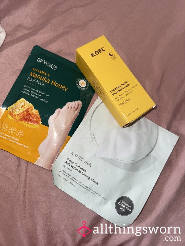 Foot Mask, Face Mask