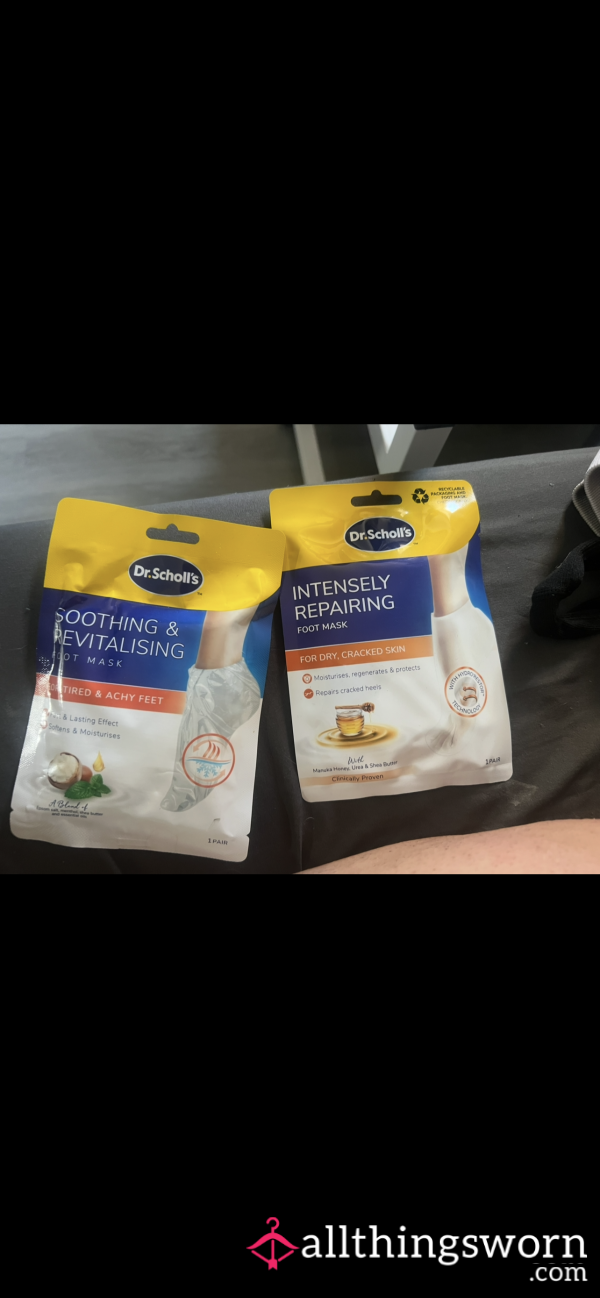 Foot Mask Includes UK P+P & Content