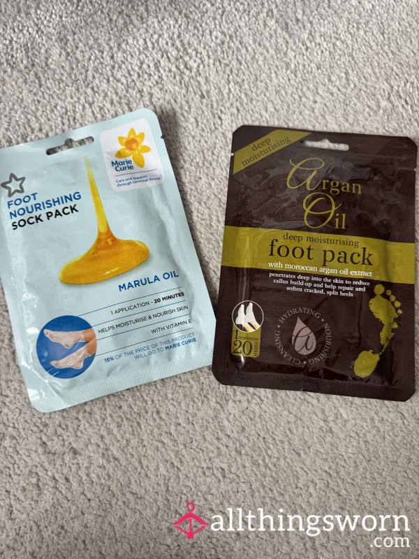 Custom Worn MILF Foot Mask (One Pair)