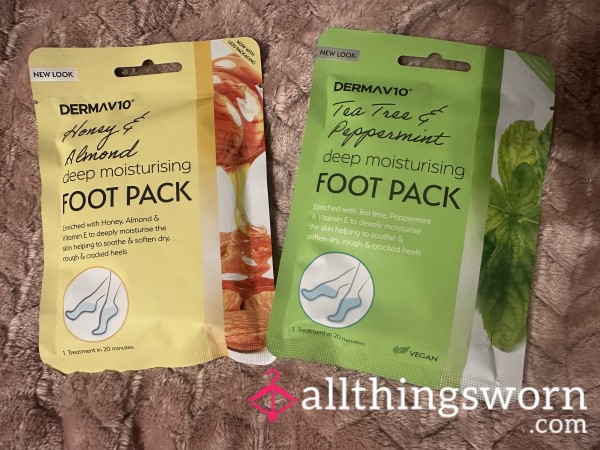 Foot Mask - Pick Your Favourite And Worn On Day Of Postage For You 😘