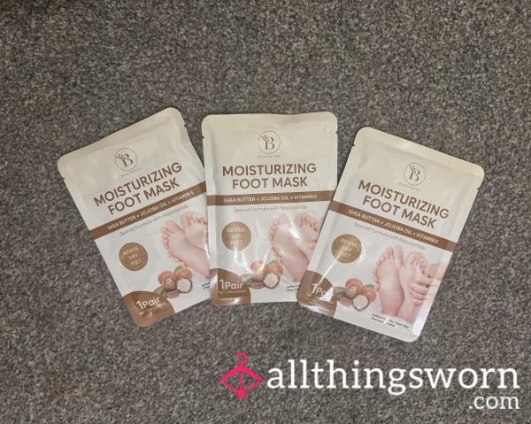 🦶🏾 Foot Mask 🦶🏾- Ready To Use 🙈