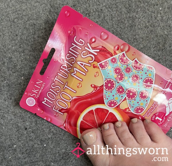 👣💦Foot Mask Session 💦👣