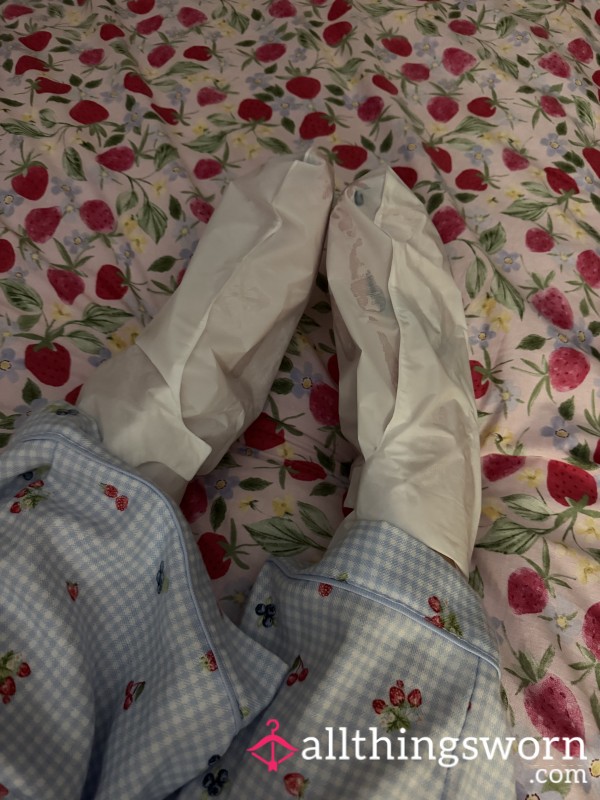 Foot Mask, Used On My Tired, Cracked Feet