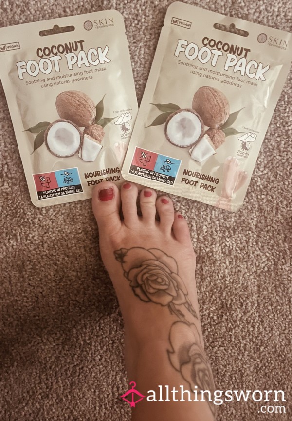 Foot Mask - Worship What My Feet Have Worn 😈