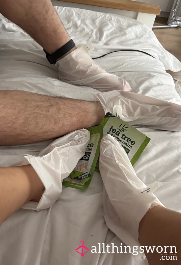 Foot Masks - His And Hers 😈🦶