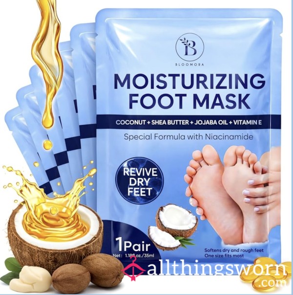 Foot Masks Ready And Waiting