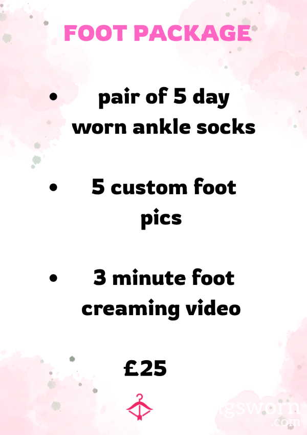 ⭐ Foot Package ⭐
