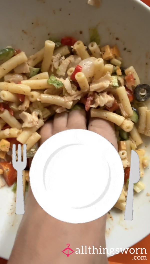 Foot Pasta Salad