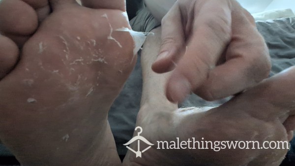 Foot P**led Skin
