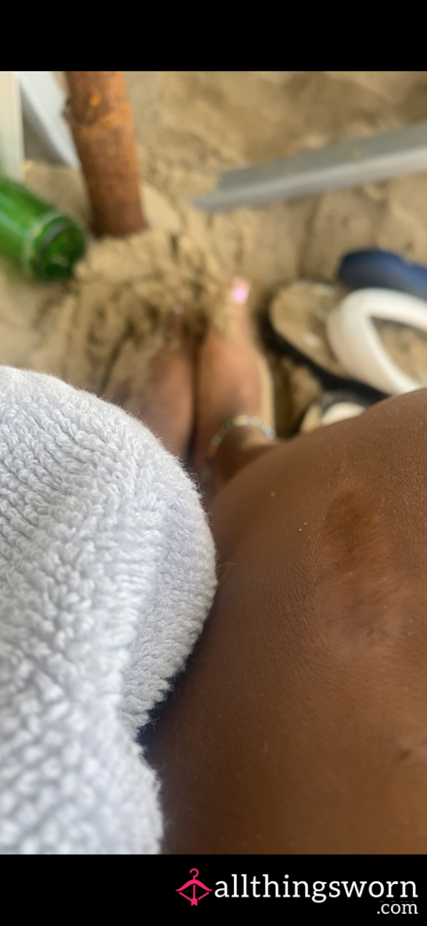 🌊 Foot Play In The Sand – Sensual Beach Tease 🌞