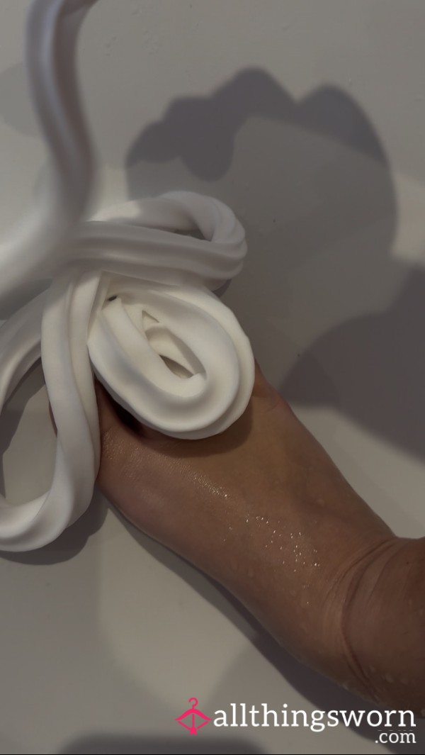 Foot Play With Shaving Foam