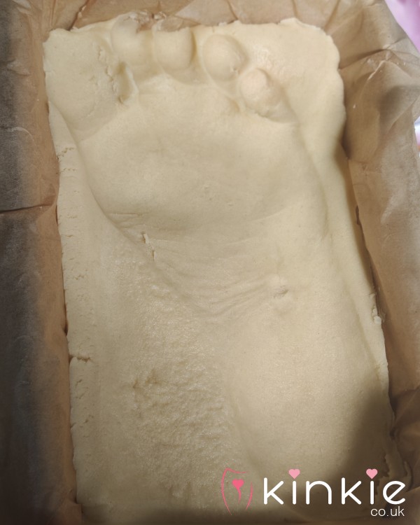 Foot-Pressed Shortbread — Homemade, Baked Fresh To Order, UK MILF 🖤